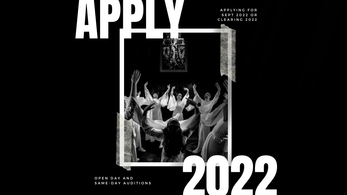 Apply 2022 Open Day & Auditions