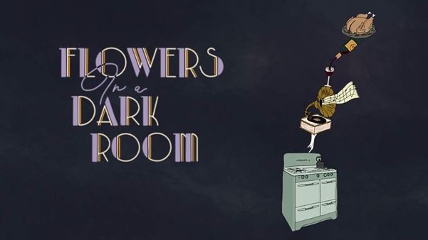 FLOWERS BANNER CARD